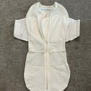 White Swaddle One Piece